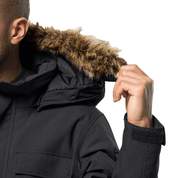 Jack Wolfskin Glacier Canyon Outdoor Erkek Parka 1107674-6000 - 4
