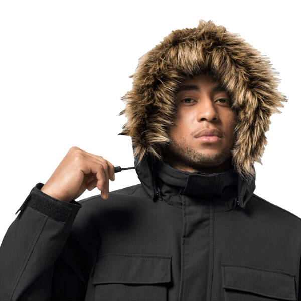 Jack Wolfskin Glacier Canyon Outdoor Erkek Parka 1107674-6000 - 6