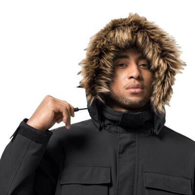 Jack Wolfskin Glacier Canyon Outdoor Erkek Parka 1107674-6000 - 6