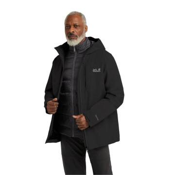 Jack Wolfskin Icecape 3in1 Down Rds Erkek Outdoor Mont A65265 - JACK WOLFSKIN