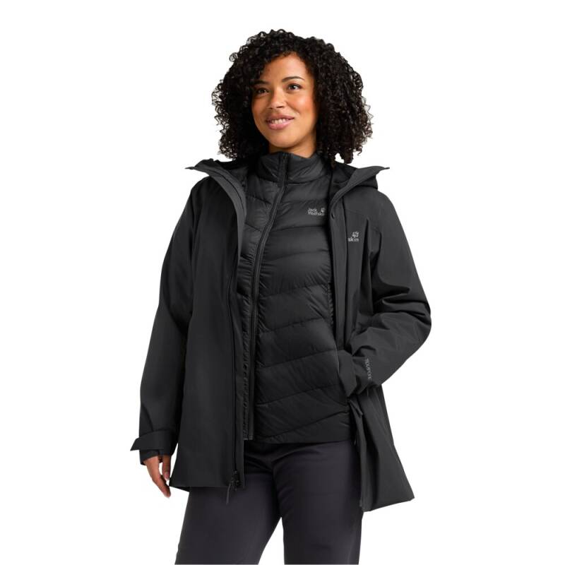 Jack Wolfskin Icecape 3in1 Down W Rds Kadın Outdoor Mont A65266 - 1