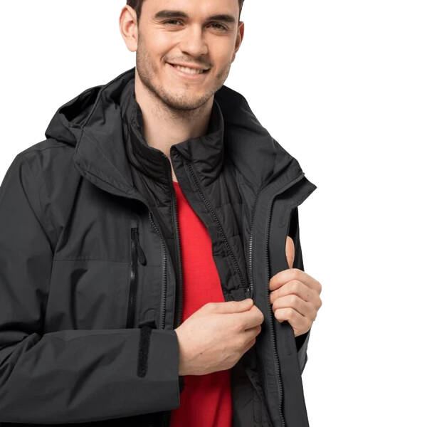 Jack Wolfskin Jasper 3in1 Erkek Ceket 1115261-6000 - 3