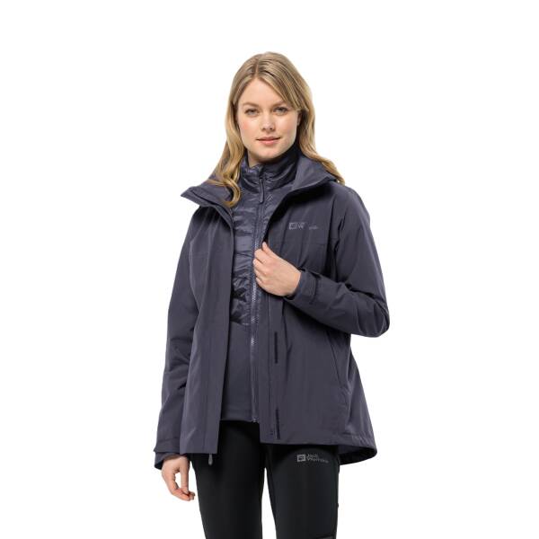 Jack Wolfskin Luntal 3in1 W Kadın Outdoor Mont 1116321 - 3