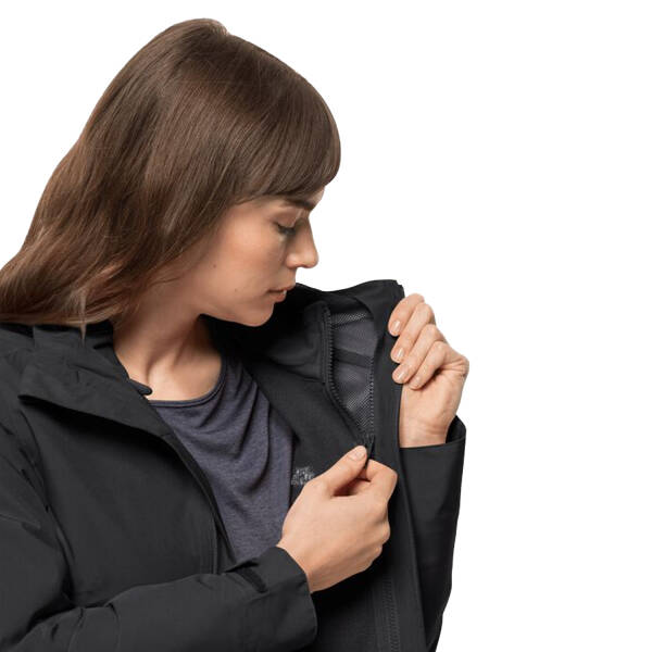 Jack Wolfskin Moonrise 3in1 Outdoor Kadın Mont 1115621-6000 - 3