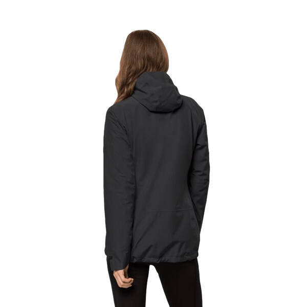 Jack Wolfskin Moonrise 3in1 Outdoor Kadın Mont 1115621-6000 - 8