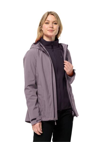 Jack Wolfskin Moonrise 3in1 W Kadın Outdoor Mont 1115621 - 1