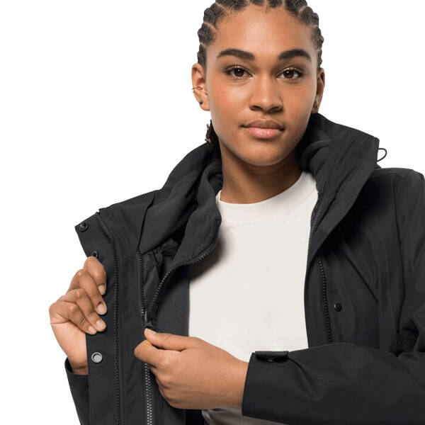 Jack Wolfskin Ottawa Coat Kadın Mont 1107244-6000 - 4