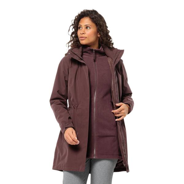 Jack Wolfskin Ottowa Coat Kadın Outdoor Mont 1107244 - 3