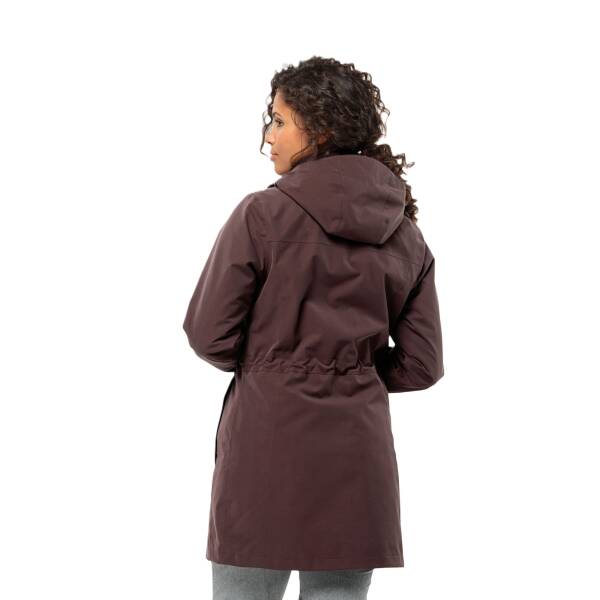 Jack Wolfskin Ottowa Coat Kadın Outdoor Mont 1107244 - 4