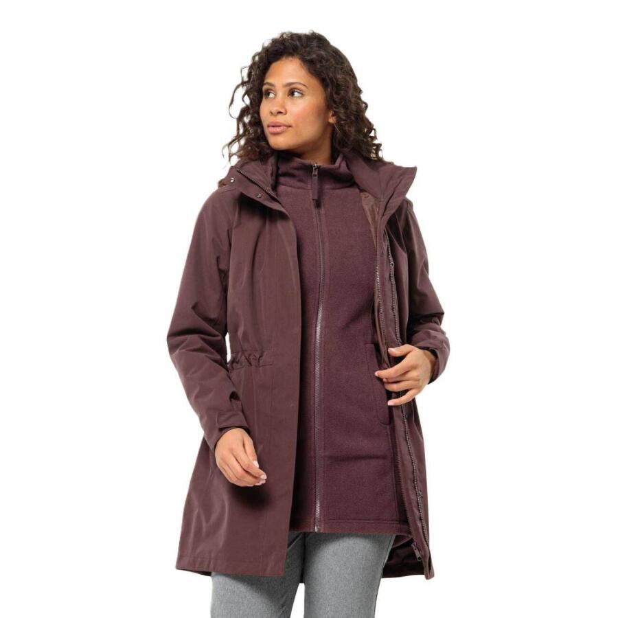 Jack Wolfskin Ottowa Coat Kadın Outdoor Mont 1107244 - 3