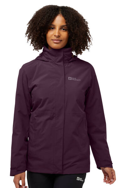 Jack Wolfskin Rotwand 3in1 W Kadın Outdoor Mont A60333 - 1