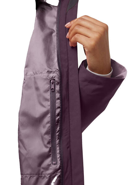 Jack Wolfskin Rotwand 3in1 W Kadın Outdoor Mont A60333 - 6