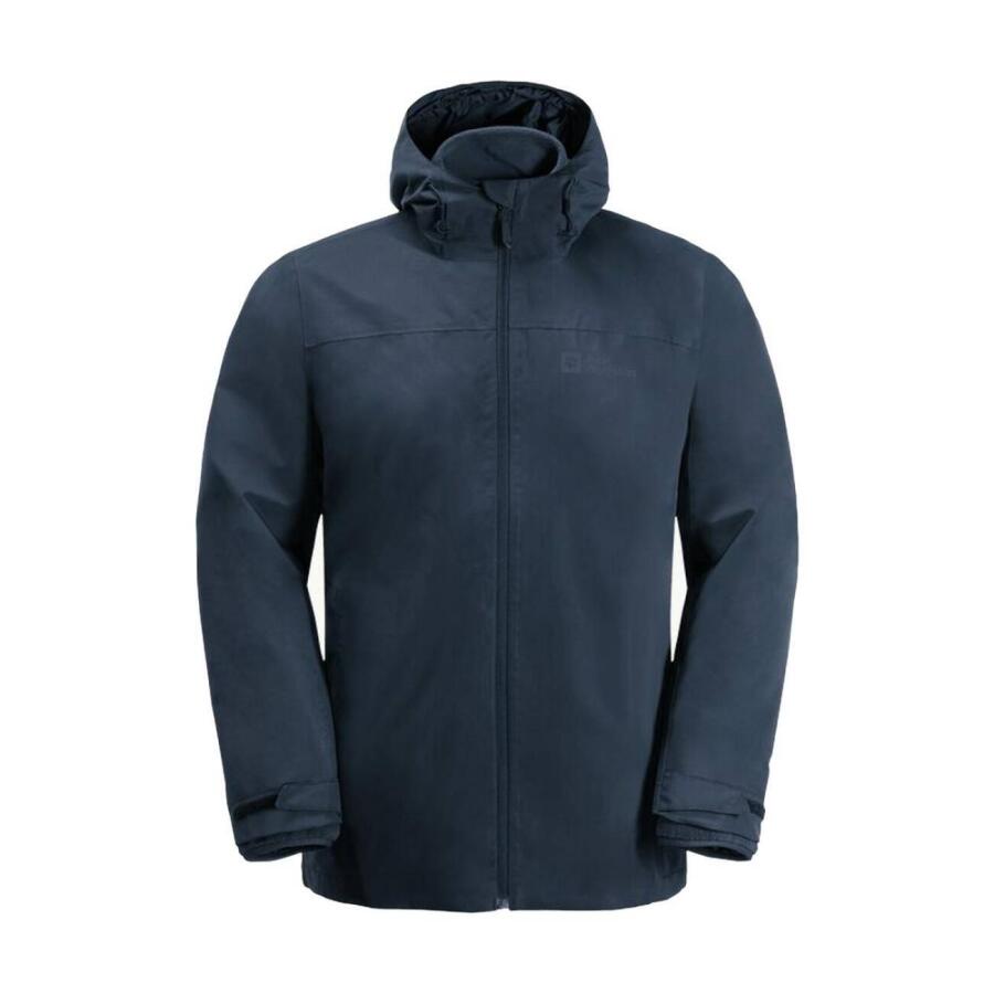 Jack Wolfskin Taubenberg 3in1 Erkek Outdoor Mont 1115311-1010 - 1