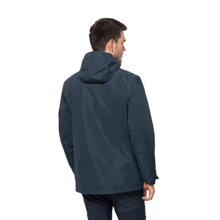 Jack Wolfskin Taubenberg 3in1 Erkek Outdoor Mont 1115311-1010 - 3