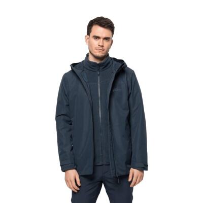 Jack Wolfskin Taubenberg 3in1 Erkek Outdoor Mont 1115311-1010 - 6