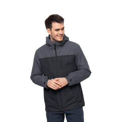Jack Wolfskin Taubenberg 3in1 Erkek Outdoor Mont 1115311-6350 - 6