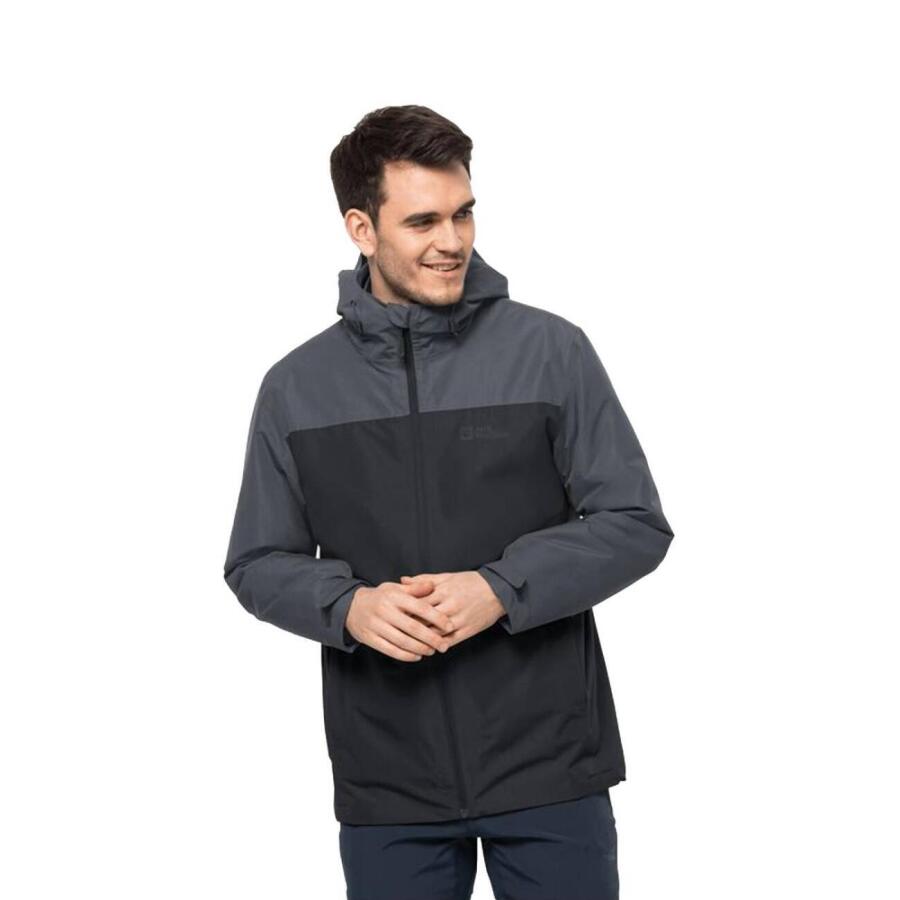 Jack Wolfskin Taubenberg 3in1 Erkek Outdoor Mont 1115311-6350 - 6