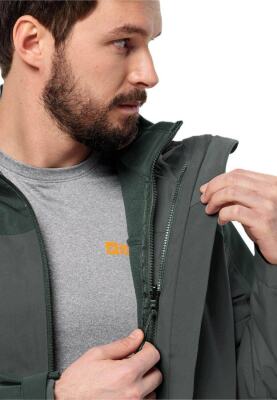 Jack Wolfskin Taubenberg 3in1 Erkek Outdoor Mont 1115311 - 7
