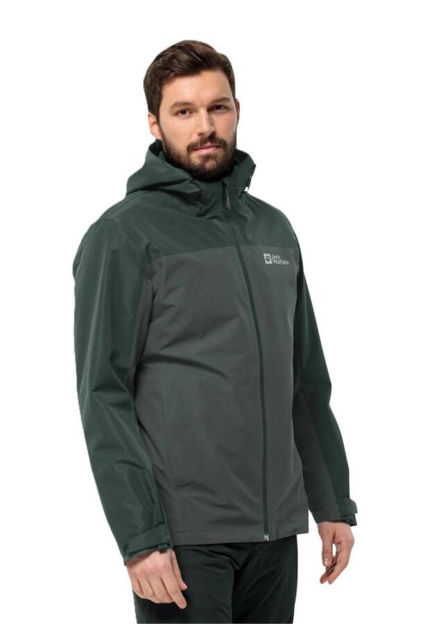 Jack Wolfskin Taubenberg 3in1 Erkek Outdoor Mont 1115311 - 5