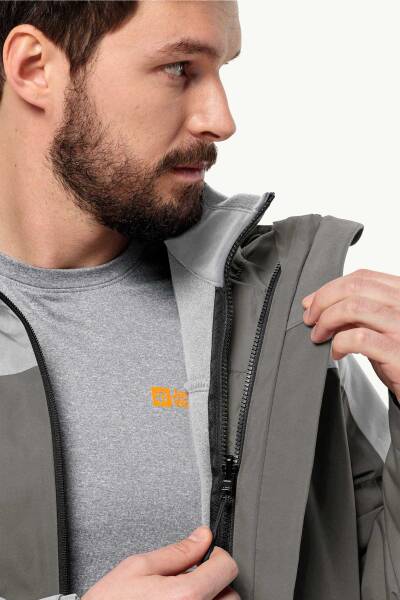 Jack Wolfskin Taubenberg 3in1 Erkek Outdoor Mont 1115311 - 2