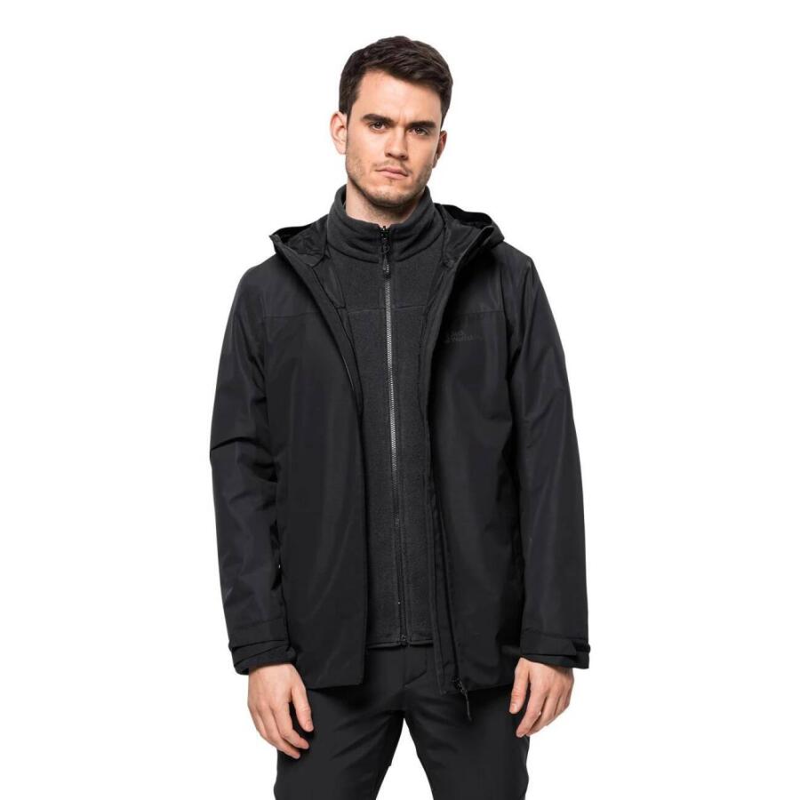 Jack Wolfskin Taubenberg 3in1 Erkek Outdoor Mont 1115311 - 6