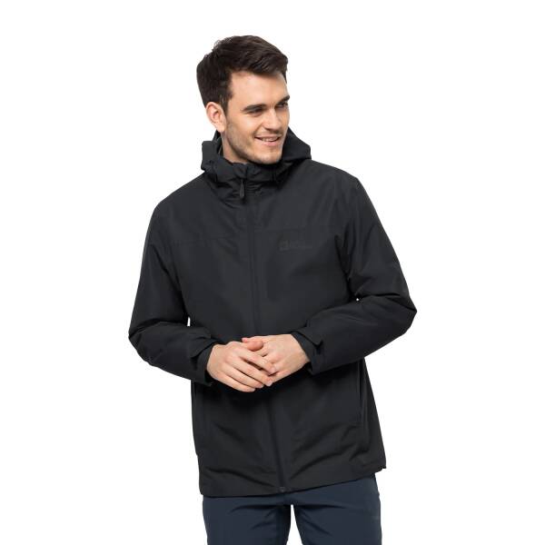 Jack Wolfskin Taubenberg 3in1 Erkek Outdoor Mont 1115311 - 3