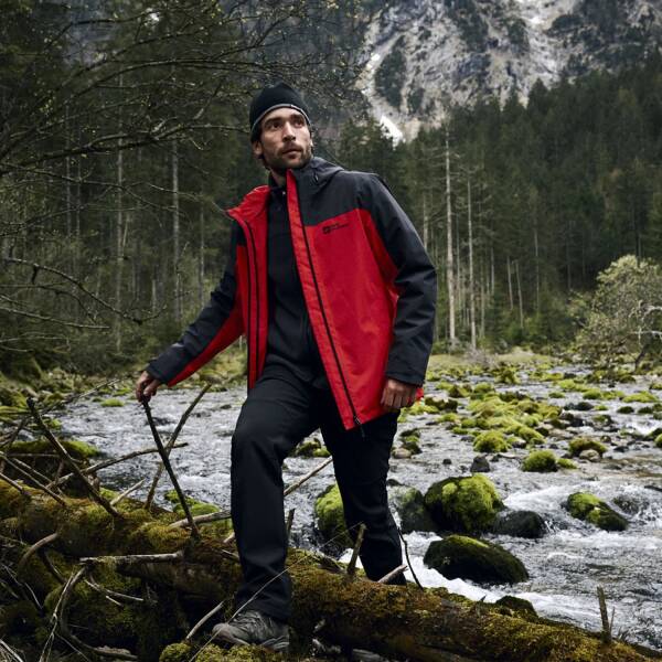 Jack Wolfskin Taubenberg 3in1 Erkek Outdoor Mont 1115311 - 9
