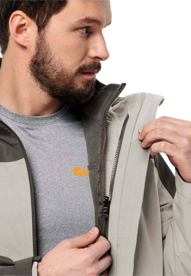 Jack Wolfskin Taubenberg 3in1 Erkek Outdoor Mont 1115311 - 5