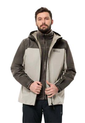 Jack Wolfskin Taubenberg 3in1 Erkek Outdoor Mont 1115311 - JACK WOLFSKIN