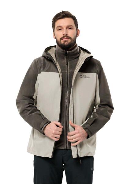 Jack Wolfskin Taubenberg 3in1 Erkek Outdoor Mont 1115311 - 1