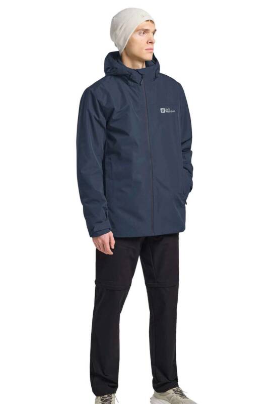 Jack Wolfskin Taubenberg 3in1 Erkek Outdoor Mont 1115311 - 9