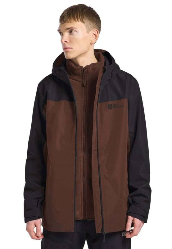 Jack Wolfskin Taubenberg 3in1 Erkek Outdoor Mont 1115311 - 1