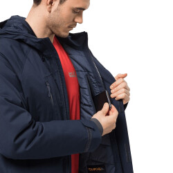 Jack Wolfskin Troposphere Su Geçirmez Erkek Outdoor Mont 1115321-1010 - 3