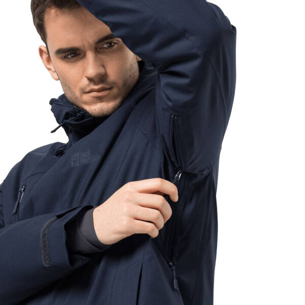 Jack Wolfskin Troposphere Su Geçirmez Erkek Outdoor Mont 1115321-1010 - 5