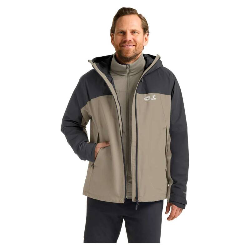 Jack Wolfskin Wild Places 3in1 Erkek Outdoor Mont A65257 - 1