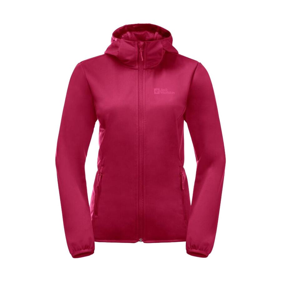 Jack Wolfskin Windhain Hoody Kadın Softshell Ceket 1307481-2160 - 1