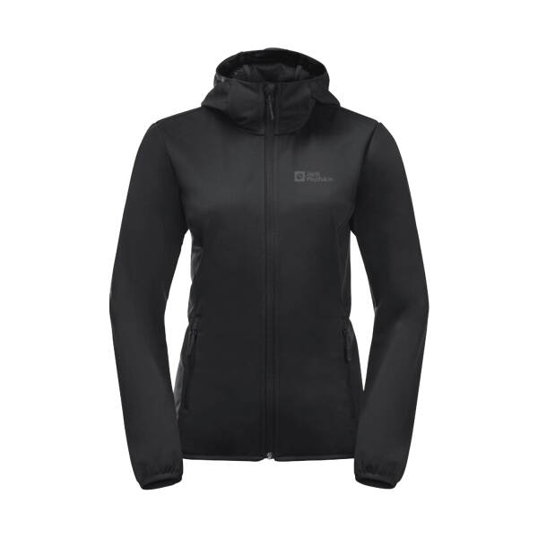 Jack Wolfskin Windhain Hoody Kadın Softshell Ceket 1307481-6000 - 1