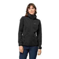 Jack Wolfskin Windhain Hoody Kadın Softshell Ceket 1307481-6000 - 2