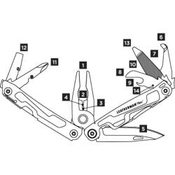 Leatherman Rev Çakı 832130 - 4