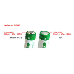 Ledlenser 14500 Pil 750 MAH 500985 - 2