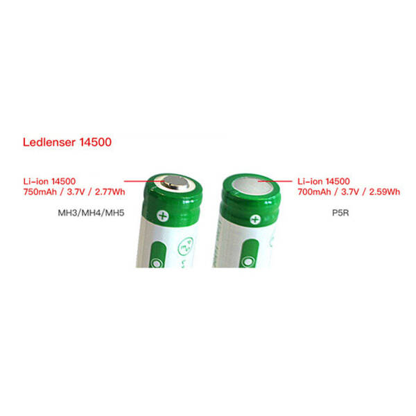 Ledlenser 14500 Pil 750 MAH 500985 - 2