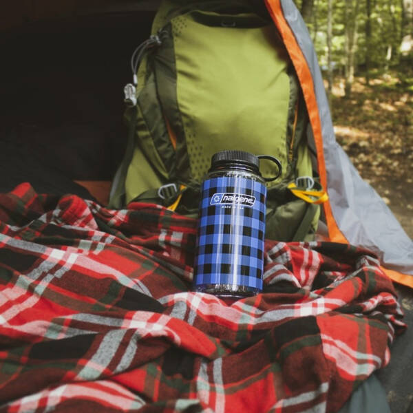Nalgene 32oz WM Blue Plaid Tritan Suluk 2020.0131 - 3