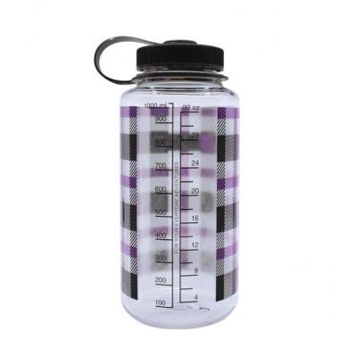 Nalgene 32oz WM Purple Plaid Tritan Suluk 2020.0132 - 2