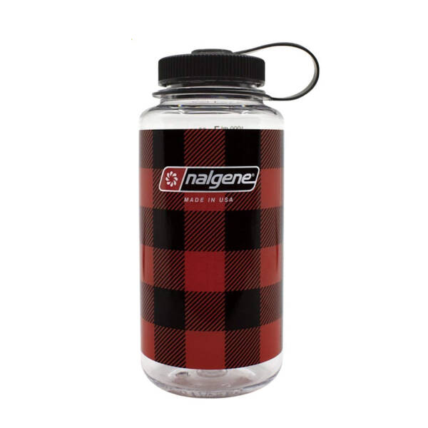 Nalgene 32oz WM Red Plaid Tritan Suluk 2020.0130 - 1