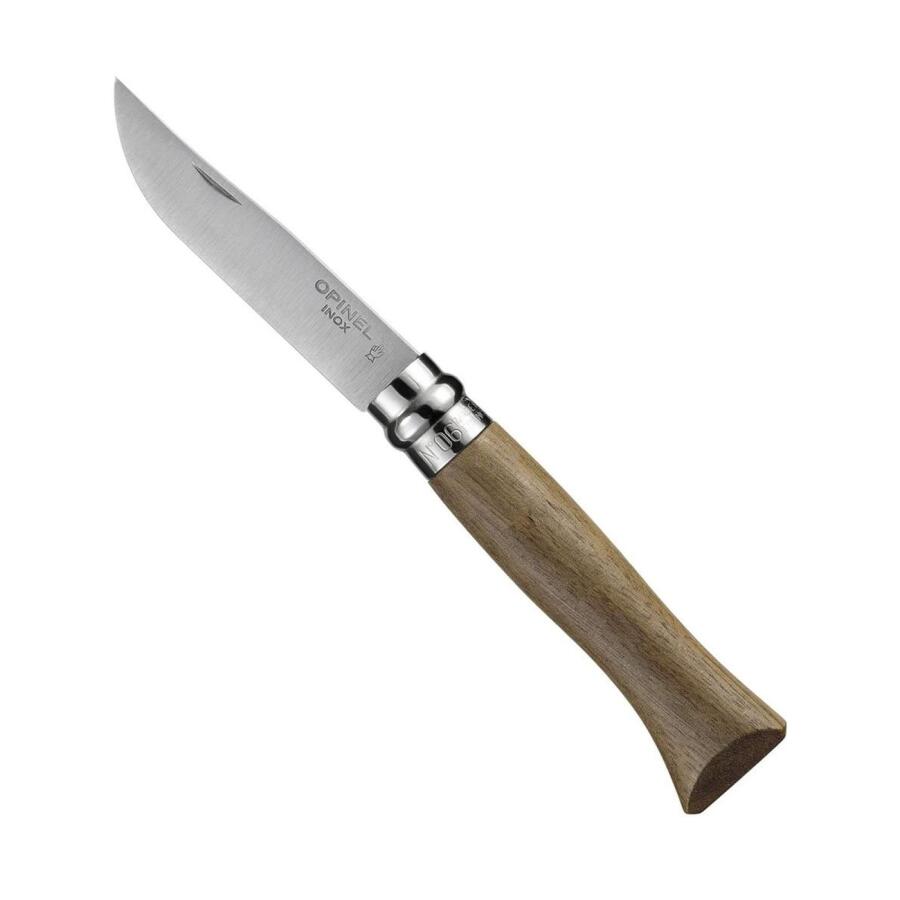 Opinel Inox No 6 Ceviz Saplı Paslanmaz Çelik Çakı OP-002025 - 1