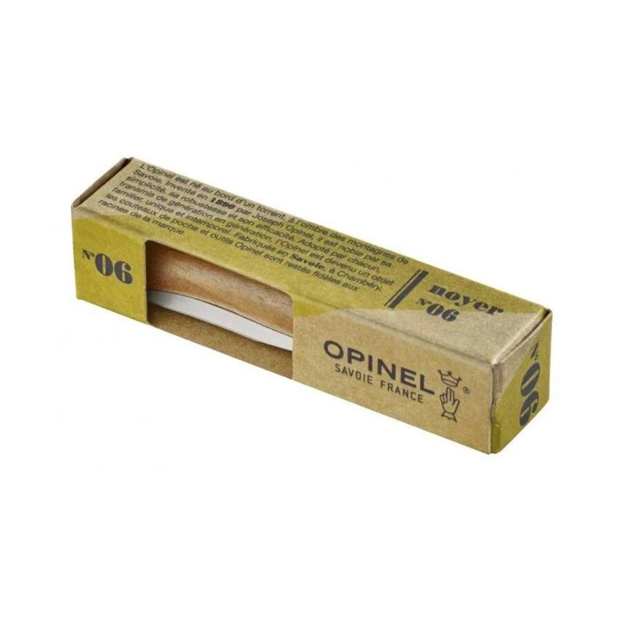 Opinel Inox No 6 Ceviz Saplı Paslanmaz Çelik Çakı OP-002025 - 3
