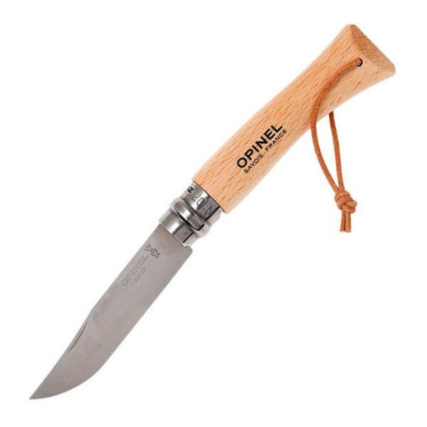 Opinel Inox No 7 Deri Askılı Paslanmaz Çelik Çakı OP-001372 - 3