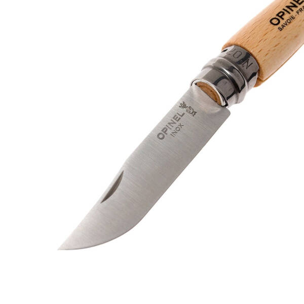 Opinel Inox No 7 Deri Askılı Paslanmaz Çelik Çakı OP-001372 - 4