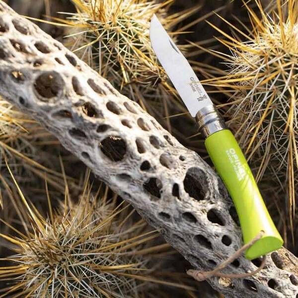 Opinel Inox Trekking 7 No Paslanmaz Çelik Çakı (A.Yeşil) OP-002207 - 4