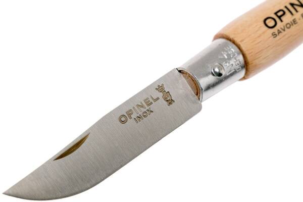 Opinel No 4 Inox Kayın Saplı Paslanmaz Çelik Çakı OP-121040 - 4